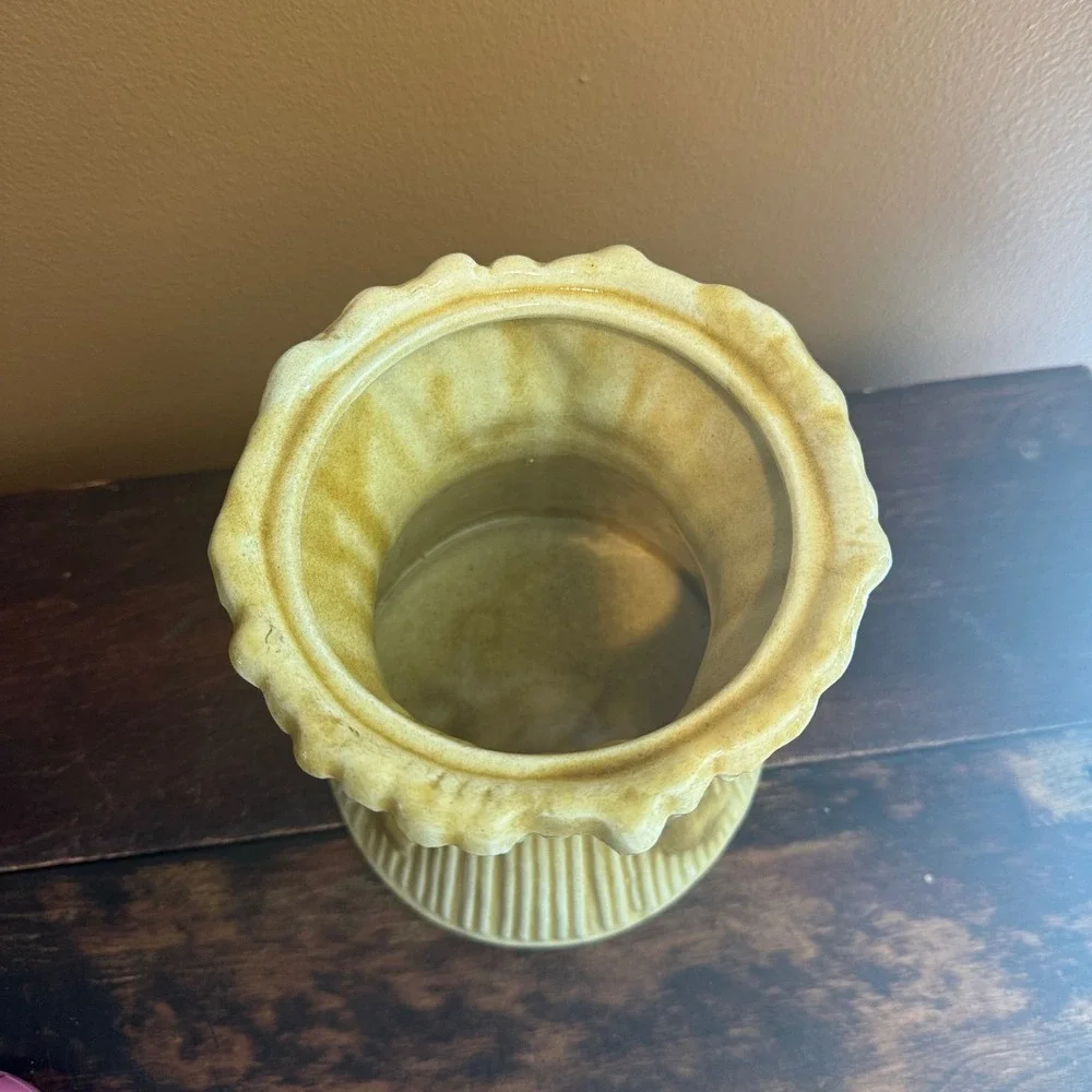 Vintage House of Webster Sheaf of‎ Wheat Haystack Vase Planter Cookie Jar